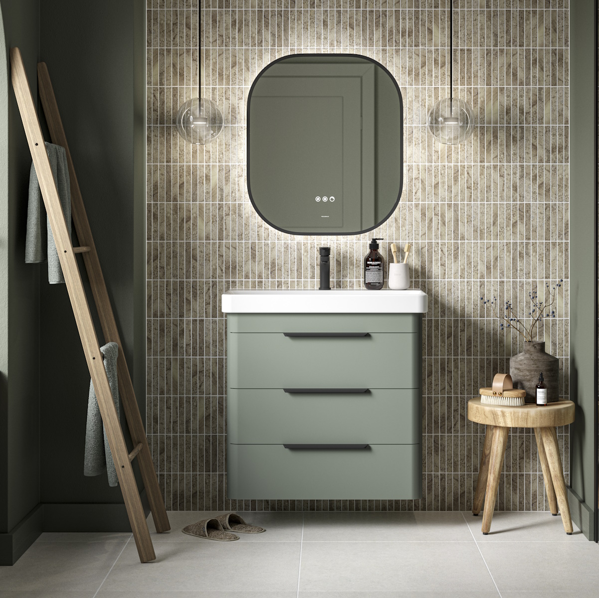 Veldeau Henbury Colour-Matched Vanity & Modular Bathroom Furniture - Image 7