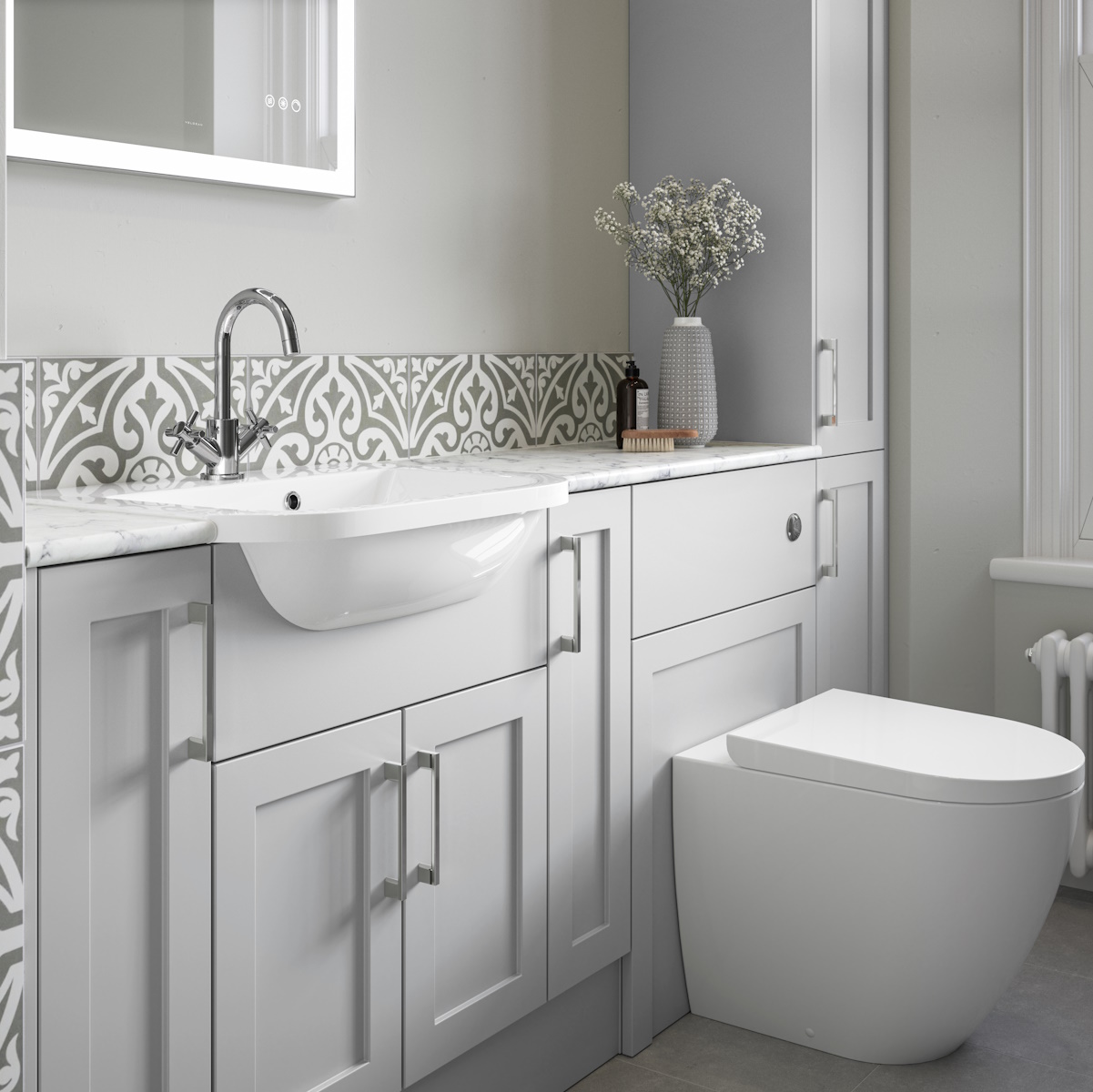 Veldeau Winson Colour-Matched Bathroom Furniture