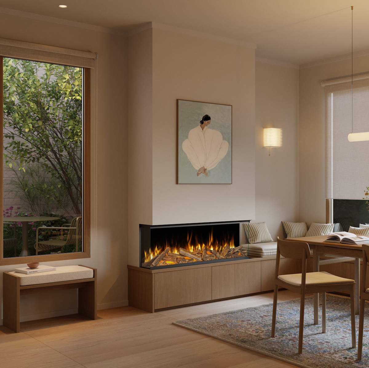 Evonic Volektra 1250 Inset Electric Fire