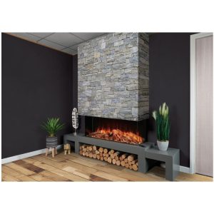 Solution Fires LUX 125 Electric Media Wall Fire