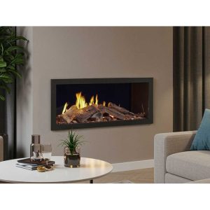 Solution Fires TrueFlame 100 3DX Electric Media Wall Fire