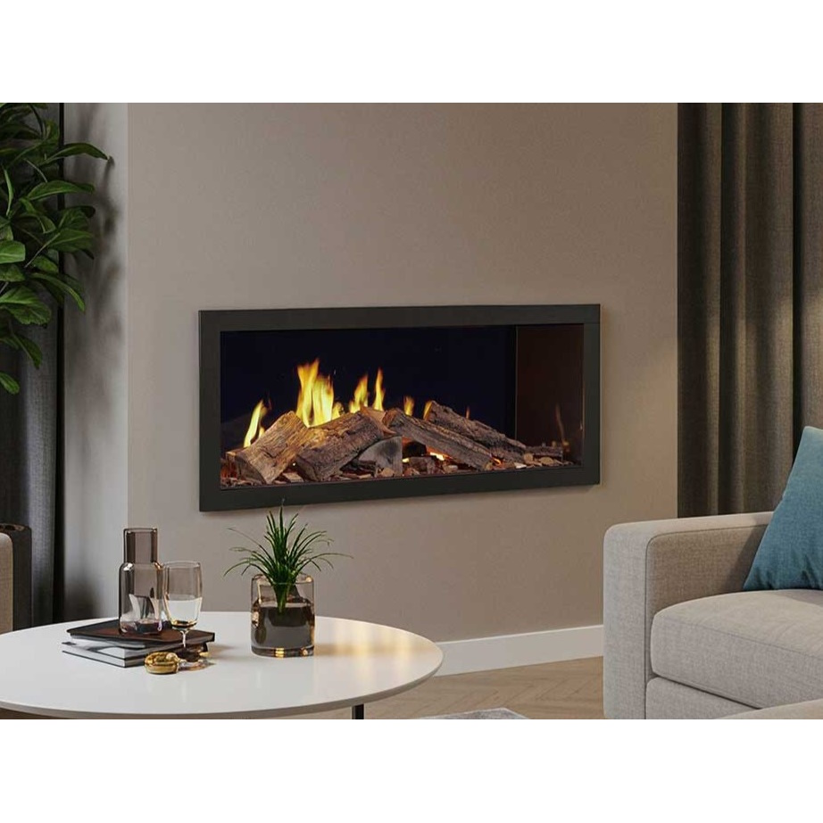 Solution Fires TrueFlame 100 3DX Electric Media Wall Fire