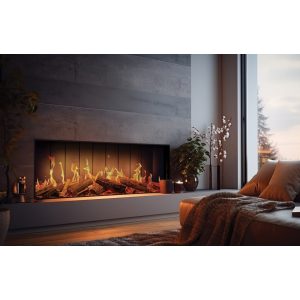 Solution Fires TrueFlame 150 3DX Electric Media Wall Fire