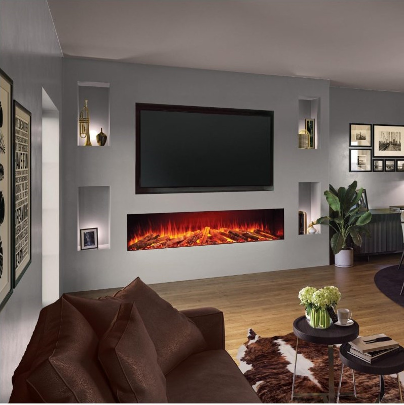 Solution Fires LUX 200 Electric Media Wall Fire - Image 2