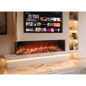 Solution Fires LUX 175 Electric Media Wall Fire