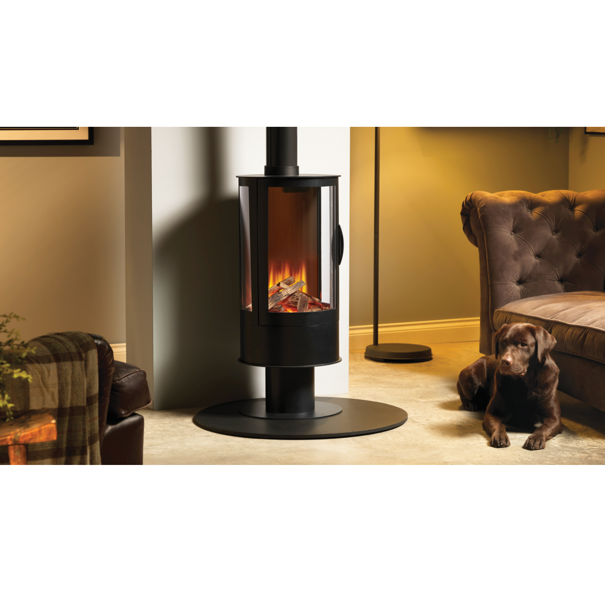Solution Fires SLE42s Cylindrical Electric Stove