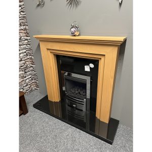 Brison Fireplaces Barton Surround 54 inch Beech Finish *EX DISPLAY*