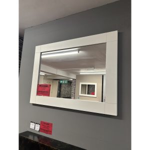 Brison Clifford Mirror finished in Magnolia *TO CLEAR*