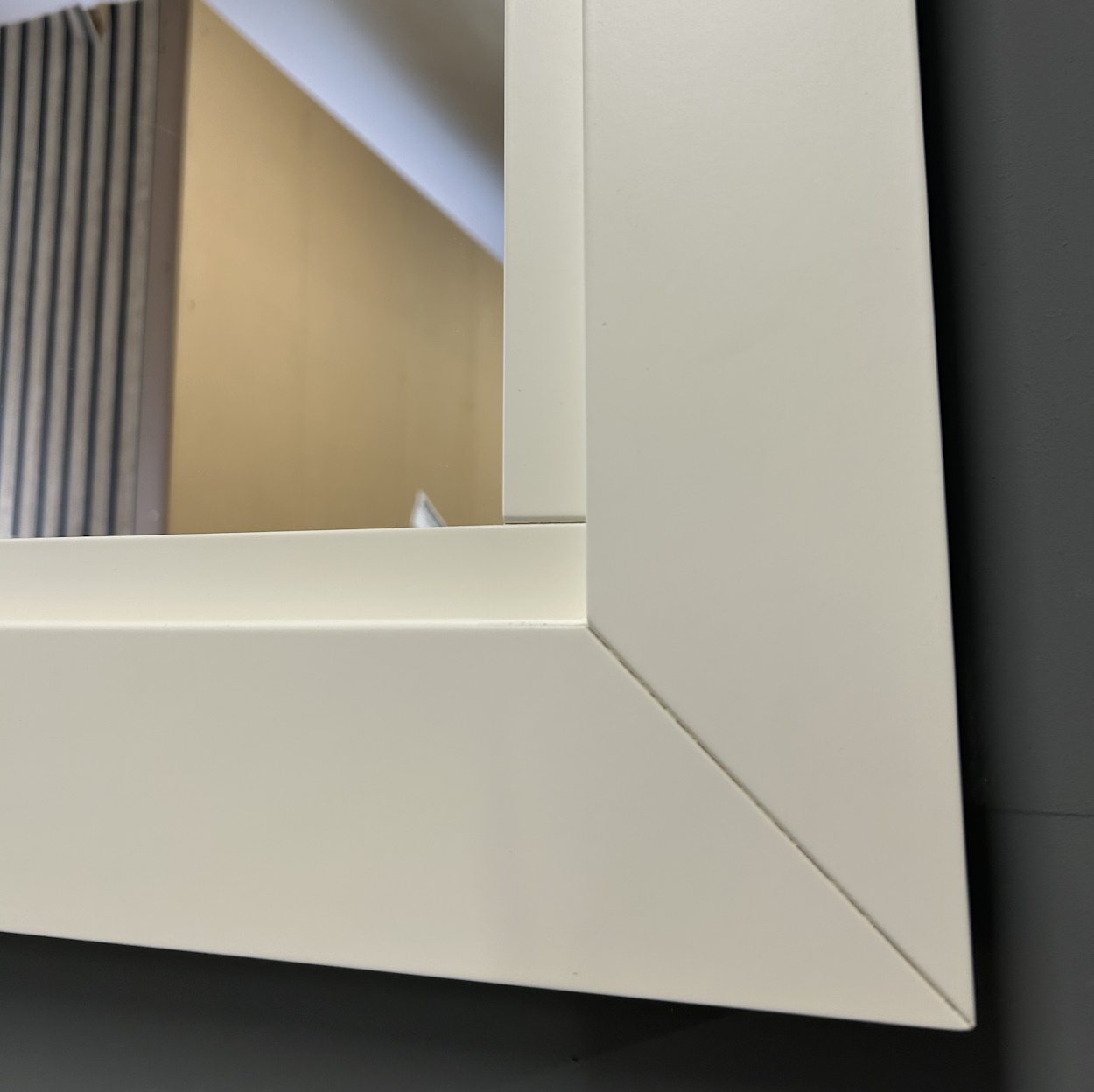 Brison Newby Mirror finished in Magnolia *TO CLEAR* - Image 2