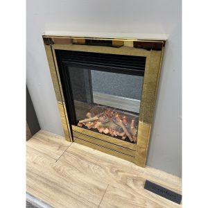 Evonic C2 Colorado 16" Inset Electric Fire *TO CLEAR* Polished Brass
